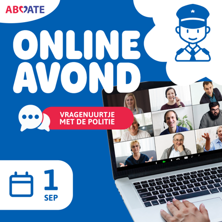 Online avond - vragenuurtje met de politie