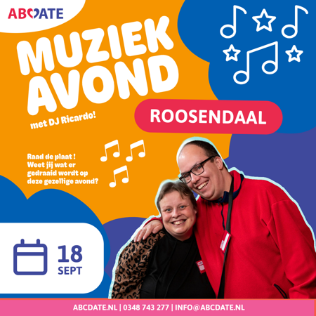 Muziekavond Roosendaal