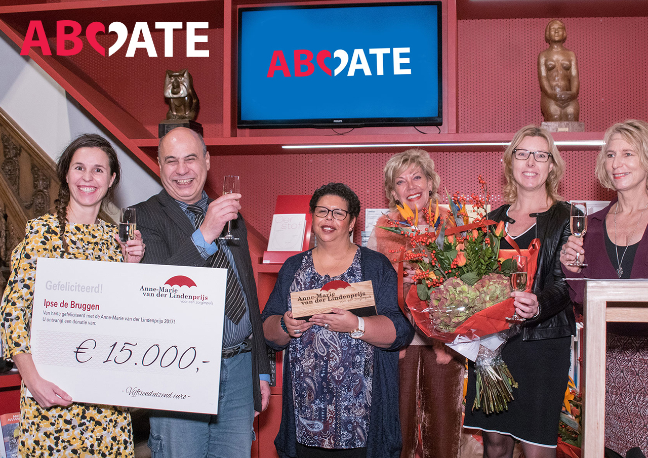 ABCDate en Ipse de Bruggen wonnen een prijs met hun samenwerking.